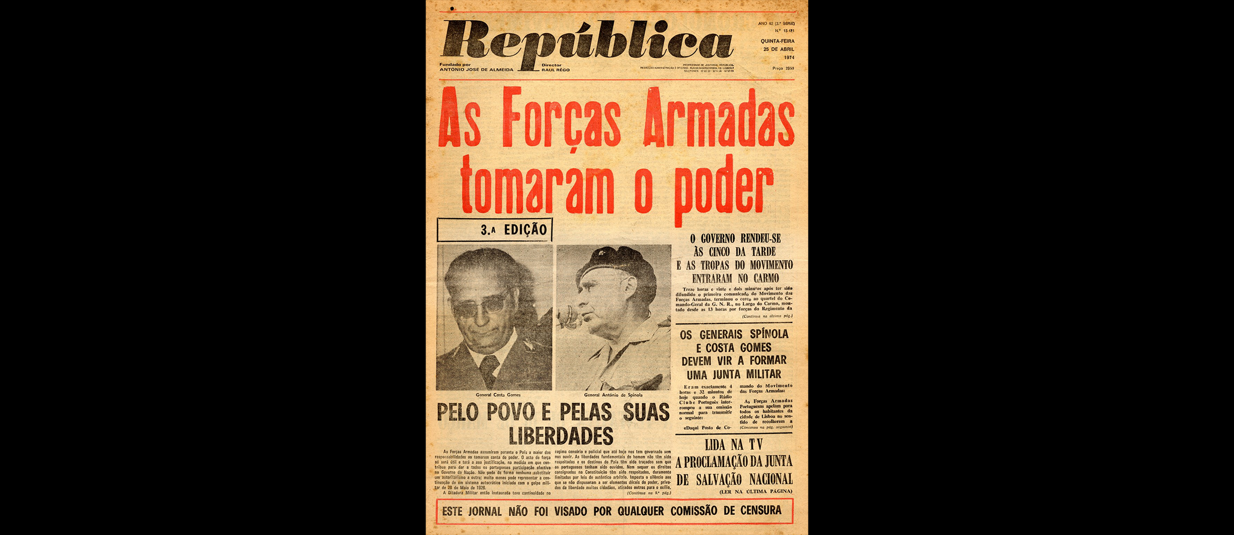 Era fundado o Jornal República